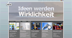 Desktop Screenshot of aktiv4u.de